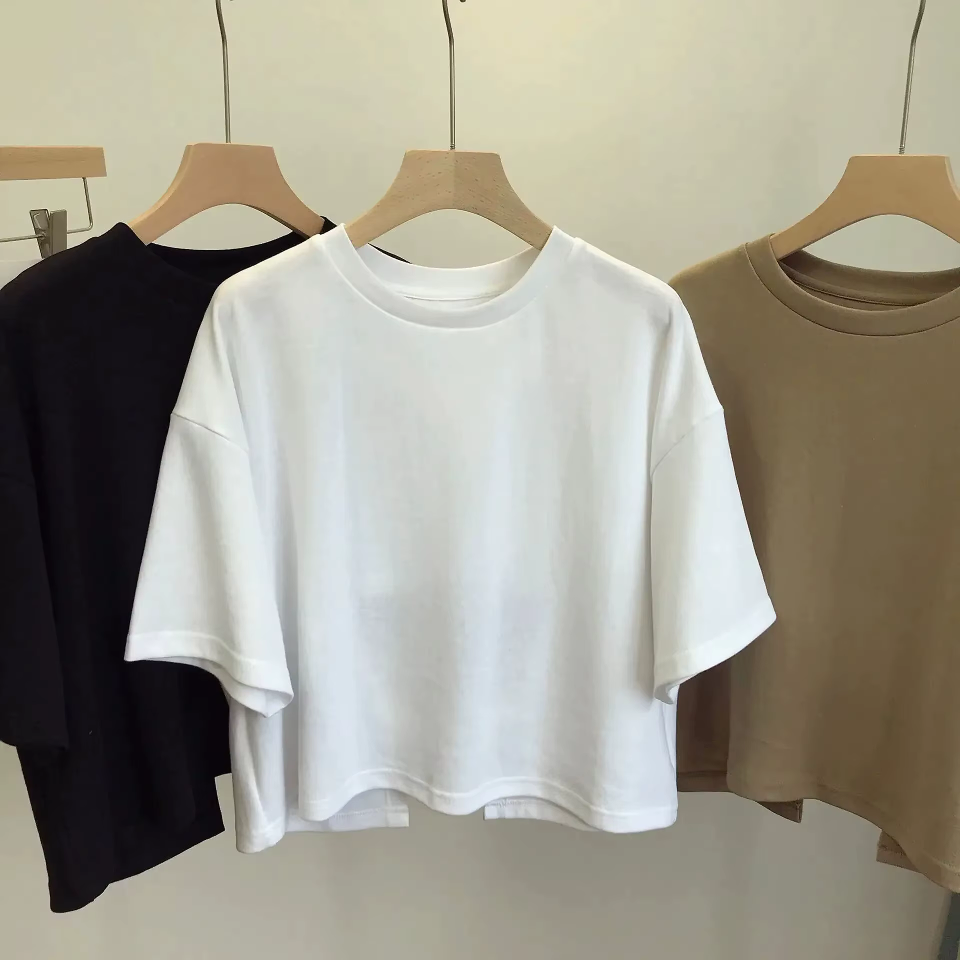 T-Shirt court dos nu pour femmes