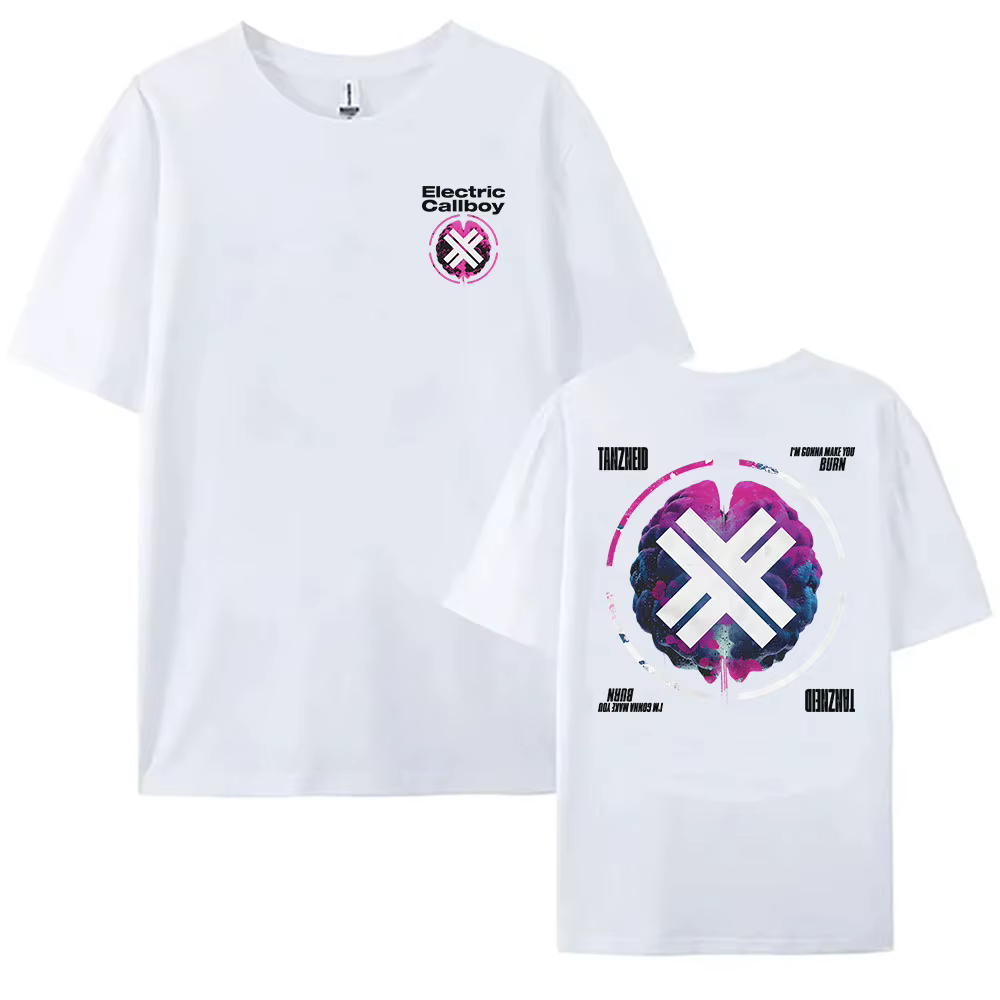 T-shirt unisexe en coton à manches courtes