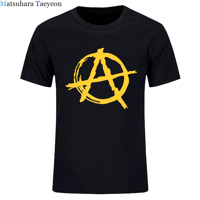 T-shirt de marque Anarchy Symdangers pour hommes
