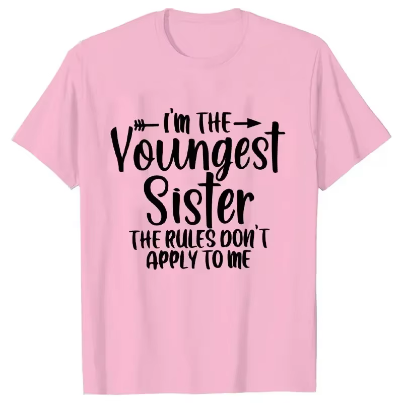 Soeur règles cadeaux t-shirts doux mode femmes t-shirt drôle plus ancien moyen