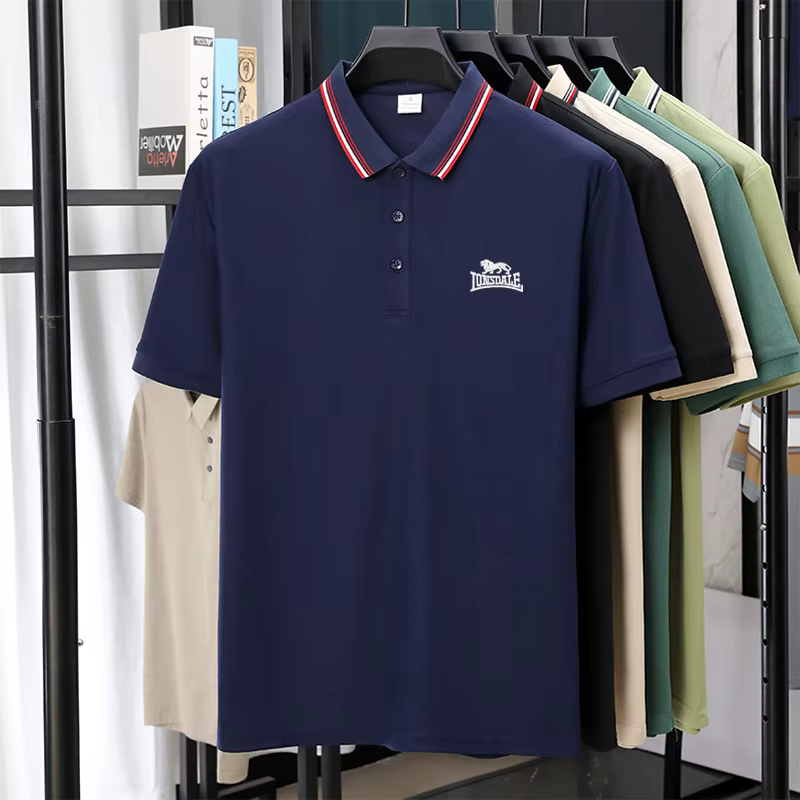 Polo brodé pour homme EUR