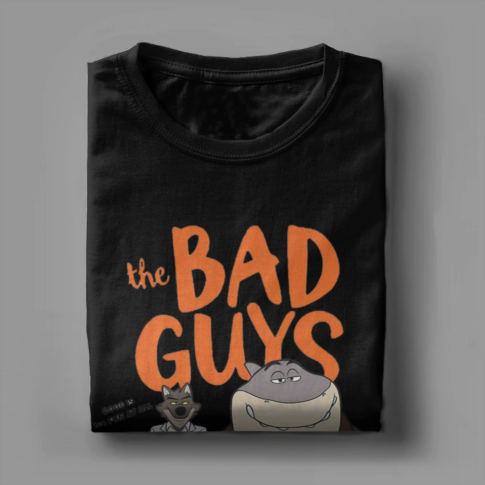 Affiche emblématique film The Bad Guys 2 t-shirt pour hommes femmes t-shirts graphiques vêtements en coton