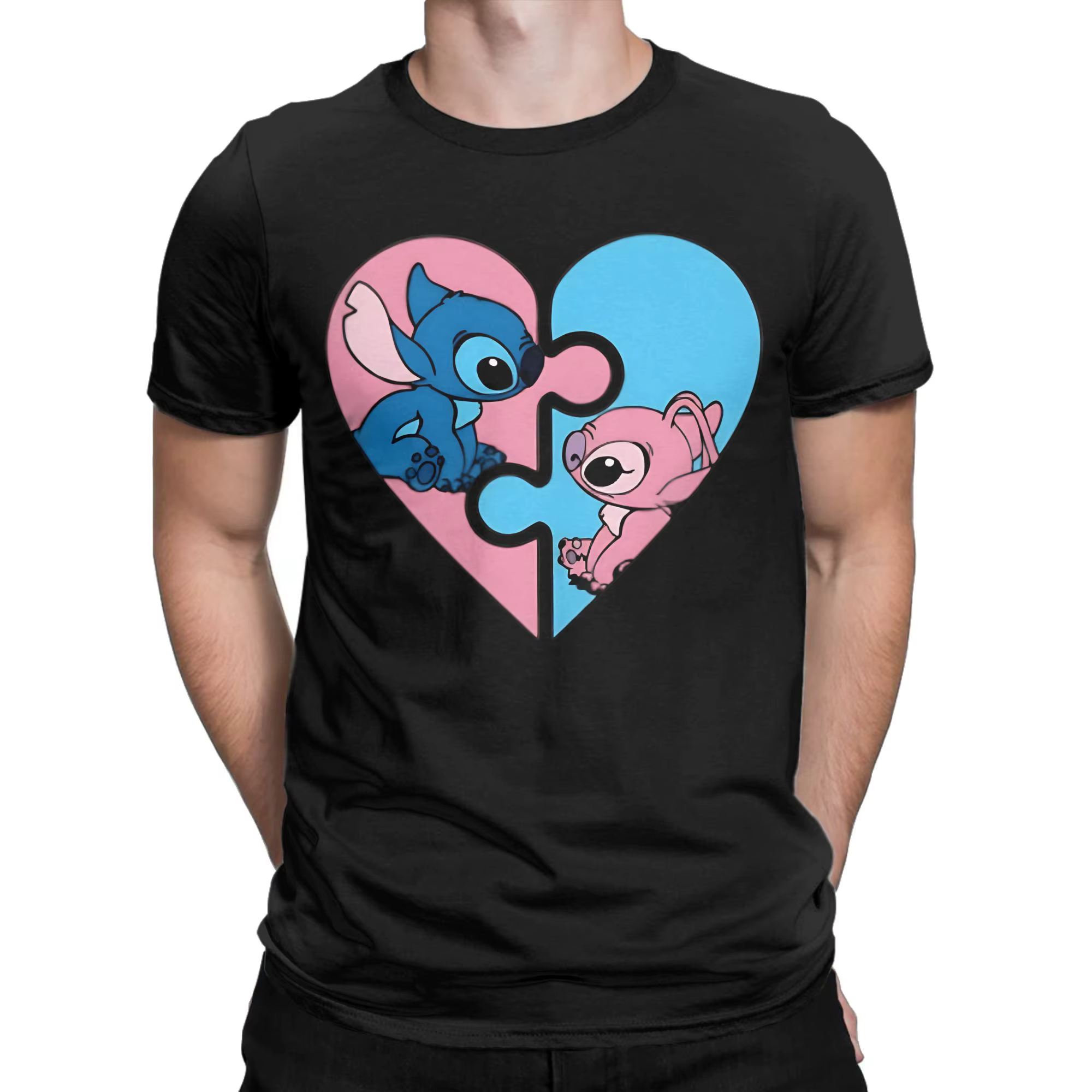 T-shirt pour homme en pur coton