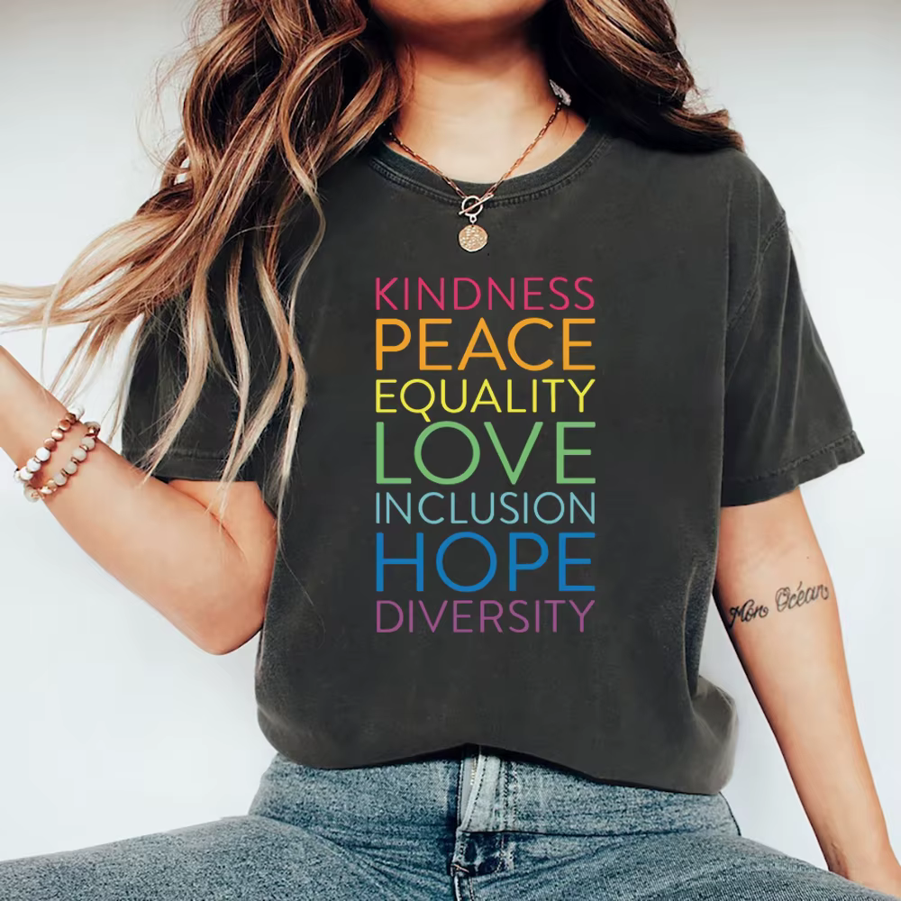 T-shirt Kindness, paix