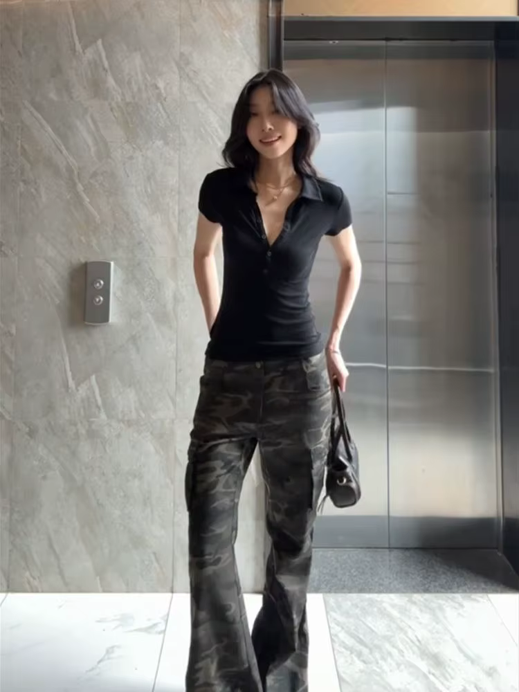 T-shirt Y2K pour femme