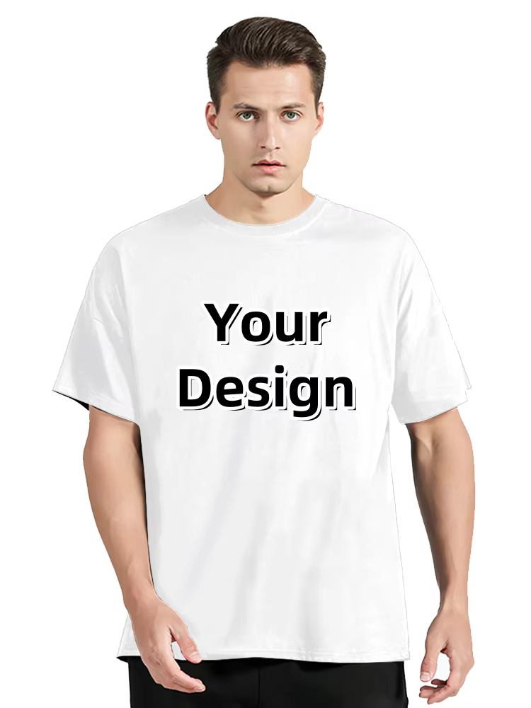 T-shirt personnalisé pour hommes avec votre propre logo