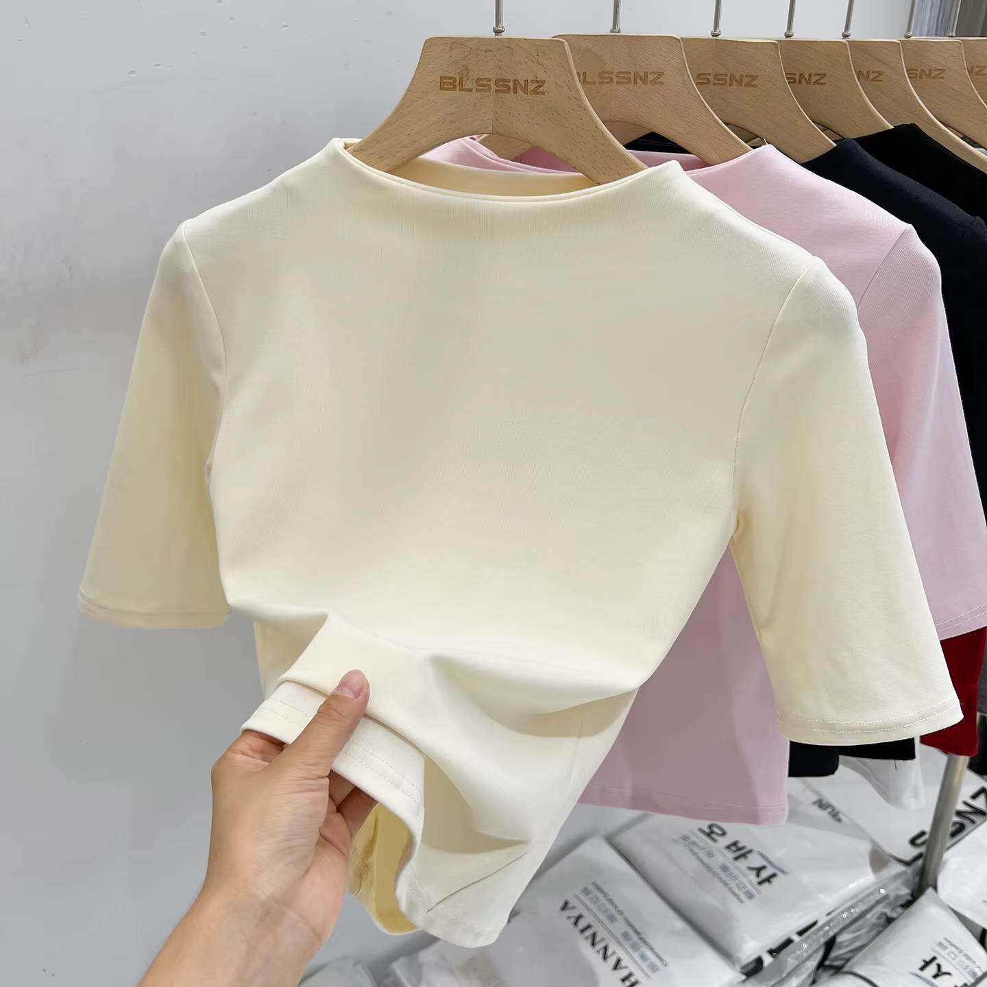 Zjaiss T-shirt d'été pour femme