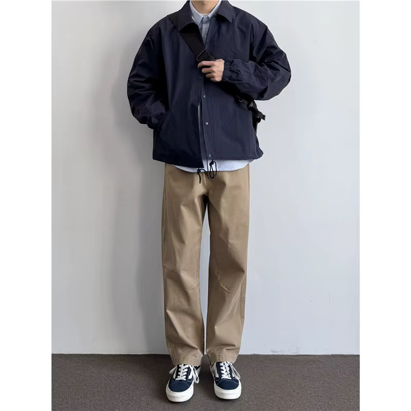 Veste décontractée rétro à revers