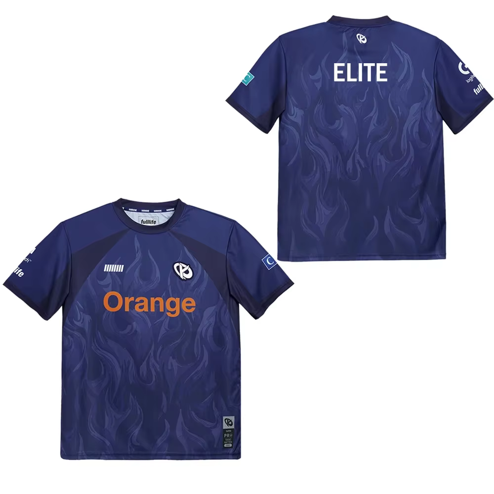 Karmine Corp Esports Club 2025 maillot Valorant ligue professionnelle VCT joueur uniforme Fans T-shirt personnalisé unisexe dessus respirants