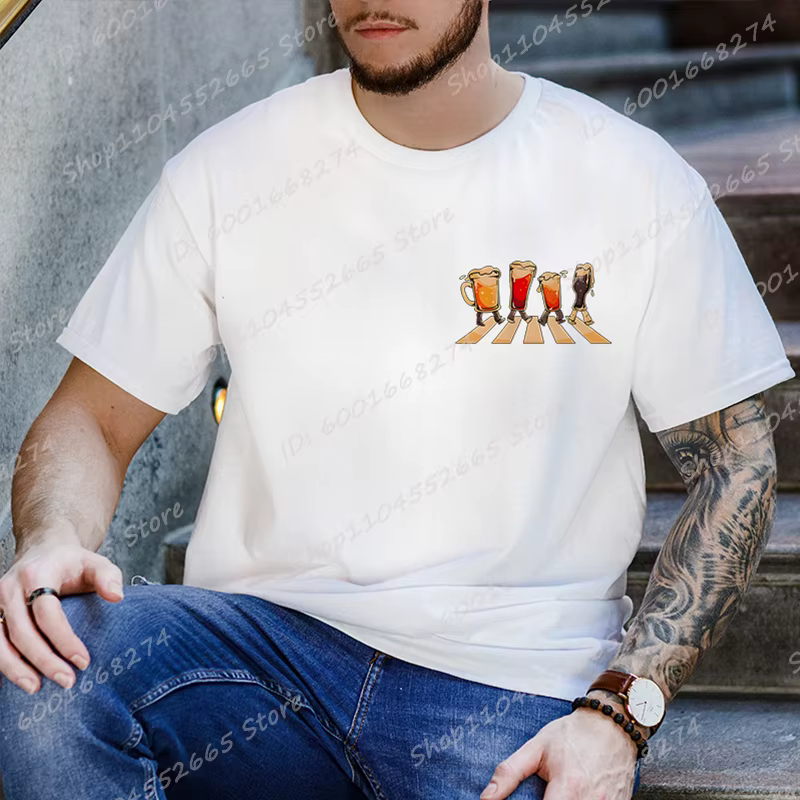 Les bières T-shirt imprimé graphique pour hommes j'ai besoin de bière t-shirts été à manches courtes