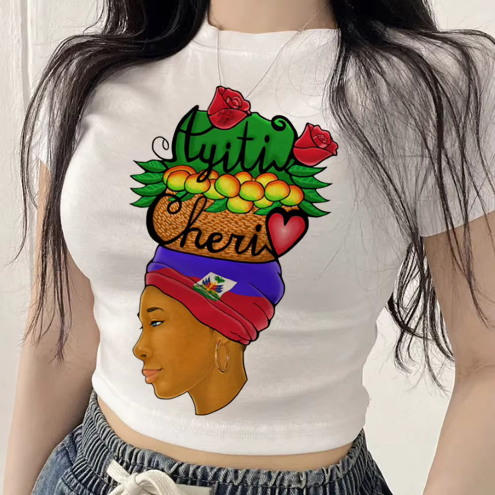 T-shirt crop top ado style meme