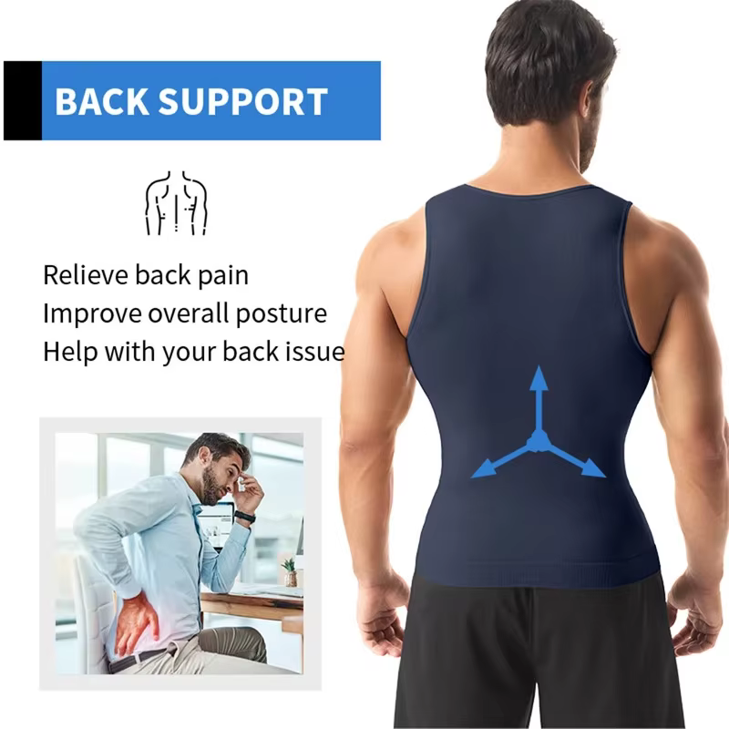 Chemise de compression pour homme pour sculpter le corps