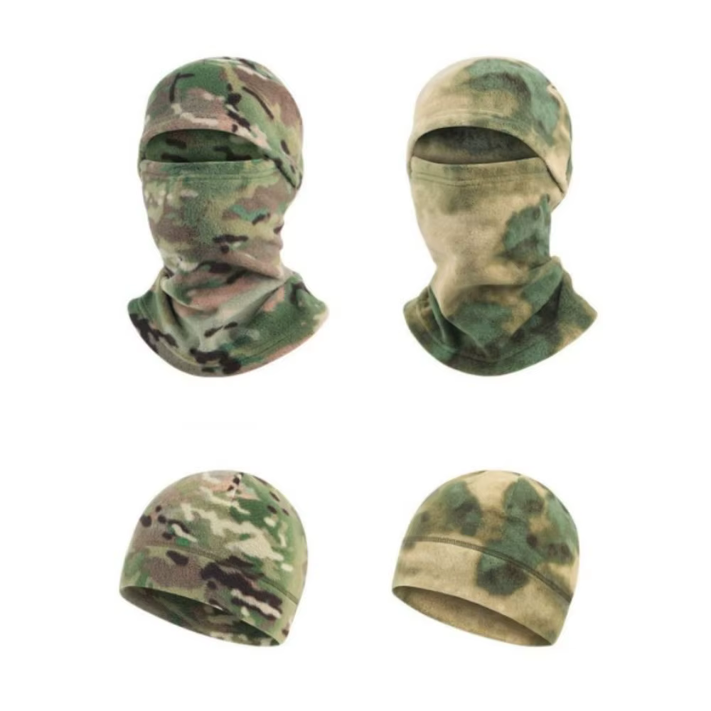 Camo Bonnet chapeaux vélo cyclisme course Jogging ski chapeau pour femmes hommes hiver chaud Skullies bonnets casquette