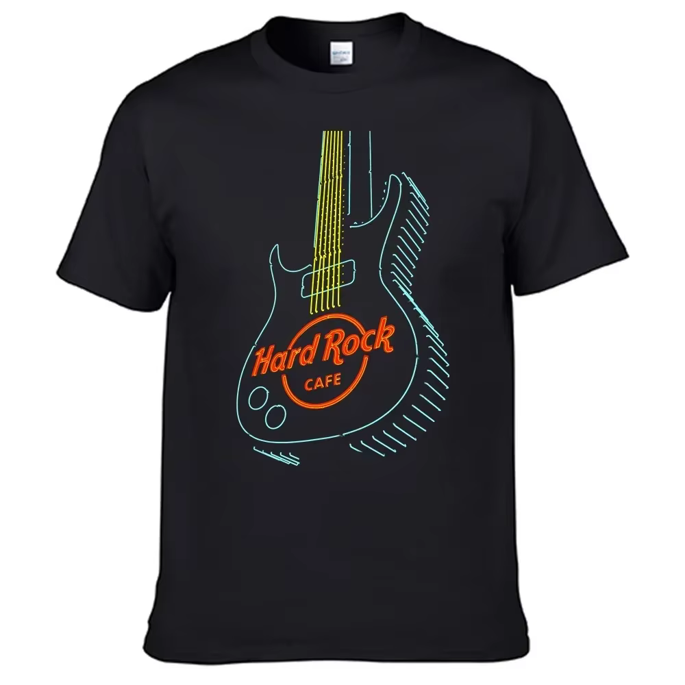 Hard Rock café t-shirt 100% coton hommes chemise hauts
