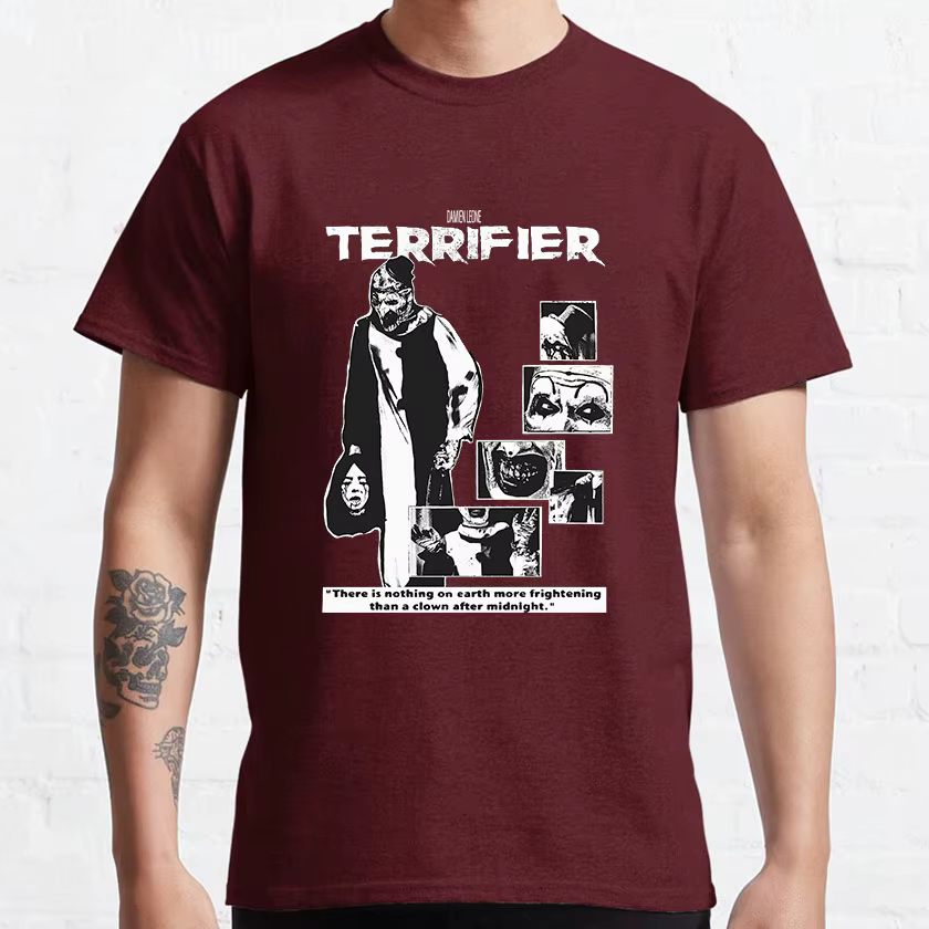 T-shirt imprimé 100% coton pour hommes