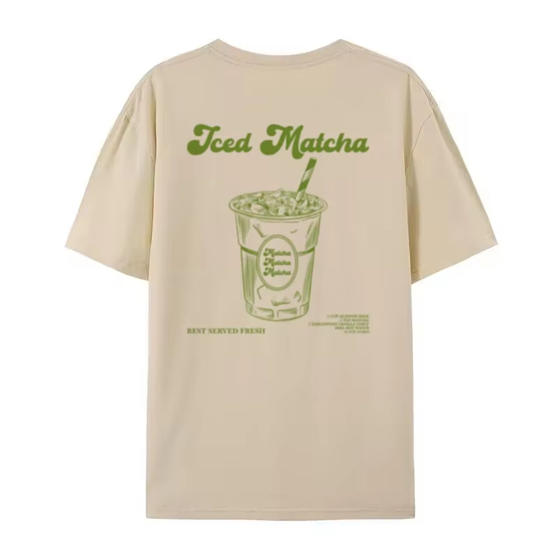 Rétro esthétique glacé Matcha T-Shirts mignon