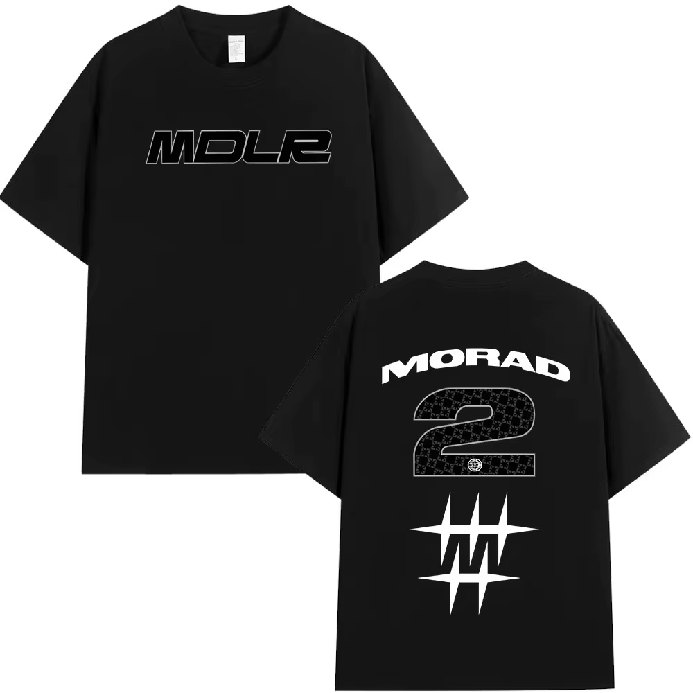T-shirt Singer Rap Morad MDLR Tour Album pour hommes et femmes