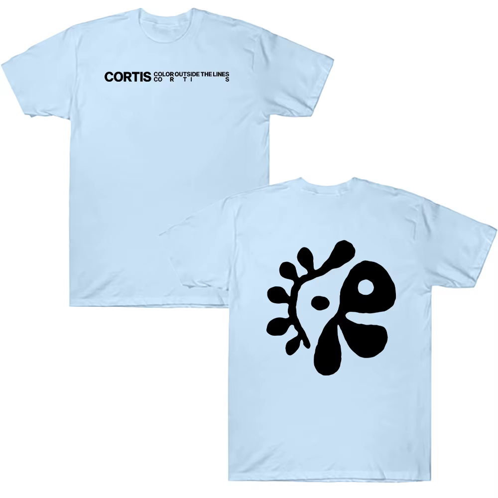 T-shirt graphique CORTIS à manches courtes pour l'été 2026 – Hauts confortables en pur coton pour hommes et unisexe – Vêtements Harajuku