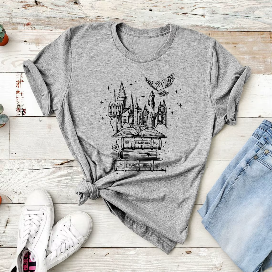 T-shirt universel unisexe à manches courtes