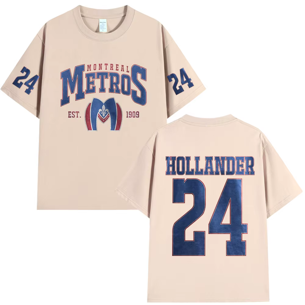 T-shirt Heated Rivalry Shane Hollander 24 Montreal Metros pour hommes et femmes