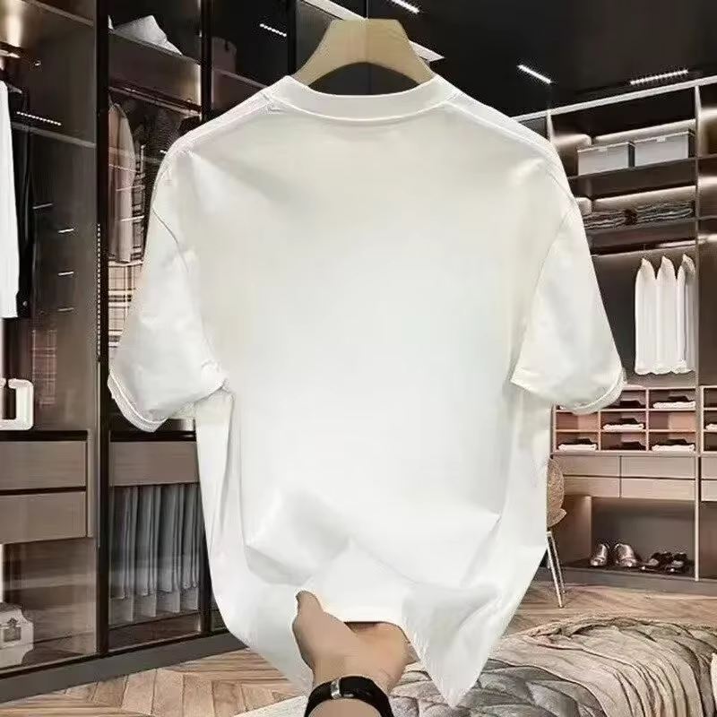 Nouveaux T-shirts de Luxe 2026 à Imprimé Lettres pour Hommes et Enfants