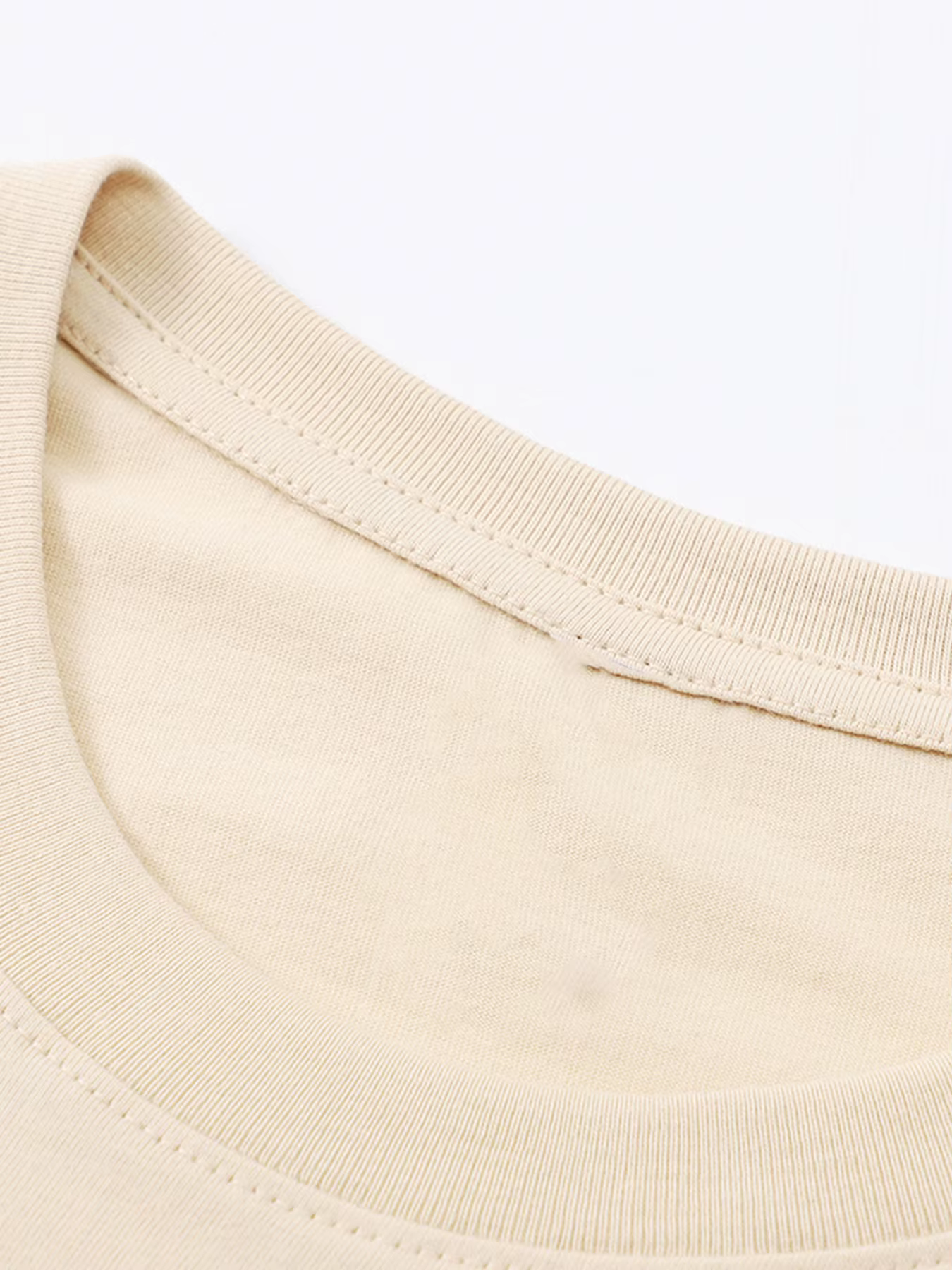 T-shirts en coton imprimés avec émoticônes coréennes pour femmes