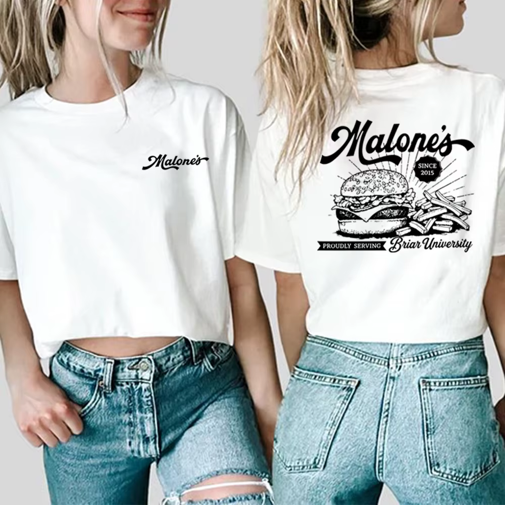 T-shirt Vintage Diner de Malone