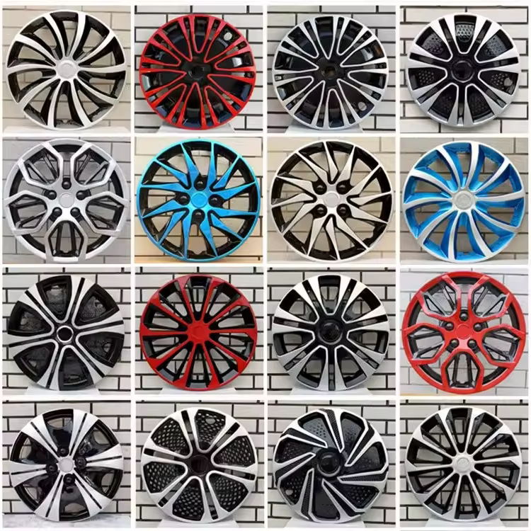 Enjoliveurs décoratifs pour roues de 12/13/14/15/16/17 pouces, couvre-roues automobiles, enjoliveurs de véhicule, enjoliveurs en PP, couvre-jantes de voiture, couvre-pneus