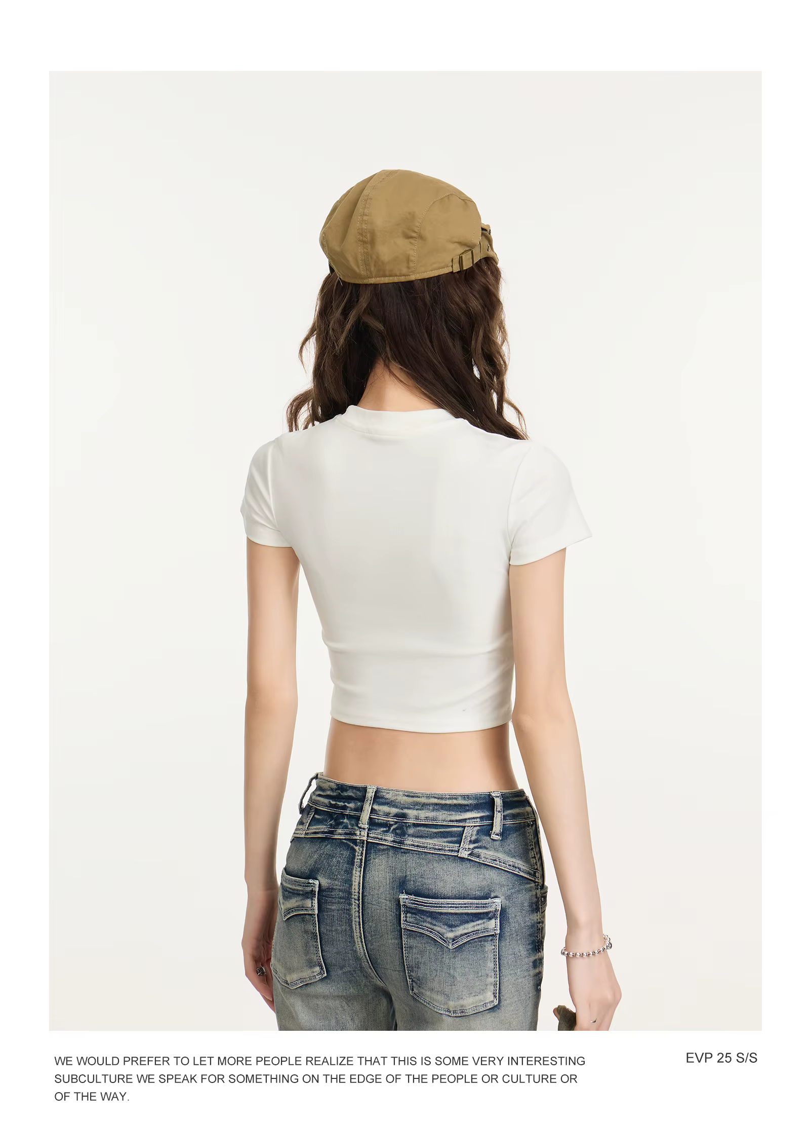 Haut court femmes LOGO personnalisé impression gratuite à manches courtes solide coupe ajustée col rond t-shirt basique