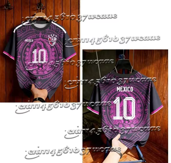 Maillot de football rétro classique 2026 pour homme – T-shirt d'été à manches courtes – Cadeau pour fan – Brésil Argentine – Assortiment familial