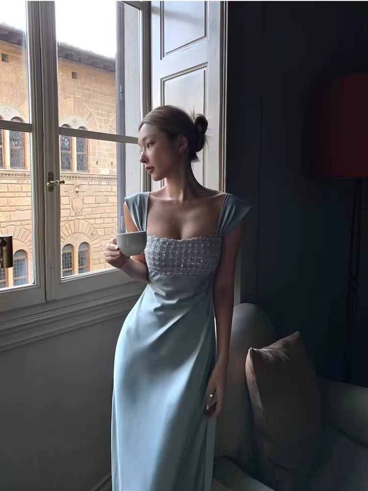 Robe florale bohème sans manches 2026 pour femme – Tenue d'été tendance pour la plage