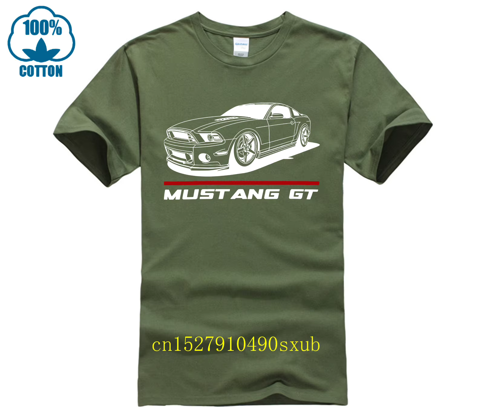 T-Shirt Premium pour les Fans de voitures Ford Mustang GT 2011, cadeau de noël, col rond, cool pour hommes