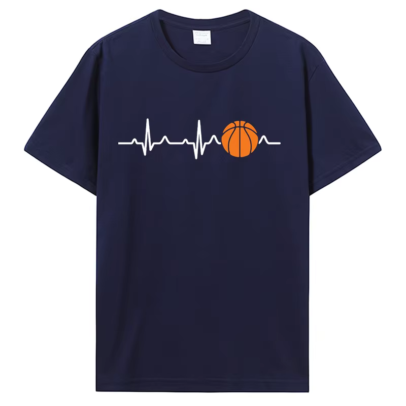 T-Shirt à manches courtes et col rond pour homme