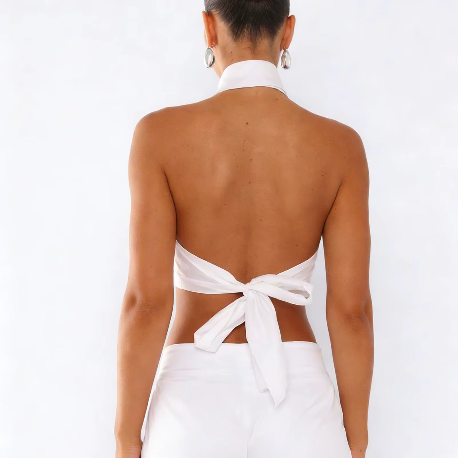 Hauts Halter Boutonnés pour Femmes – Tendances Estivales