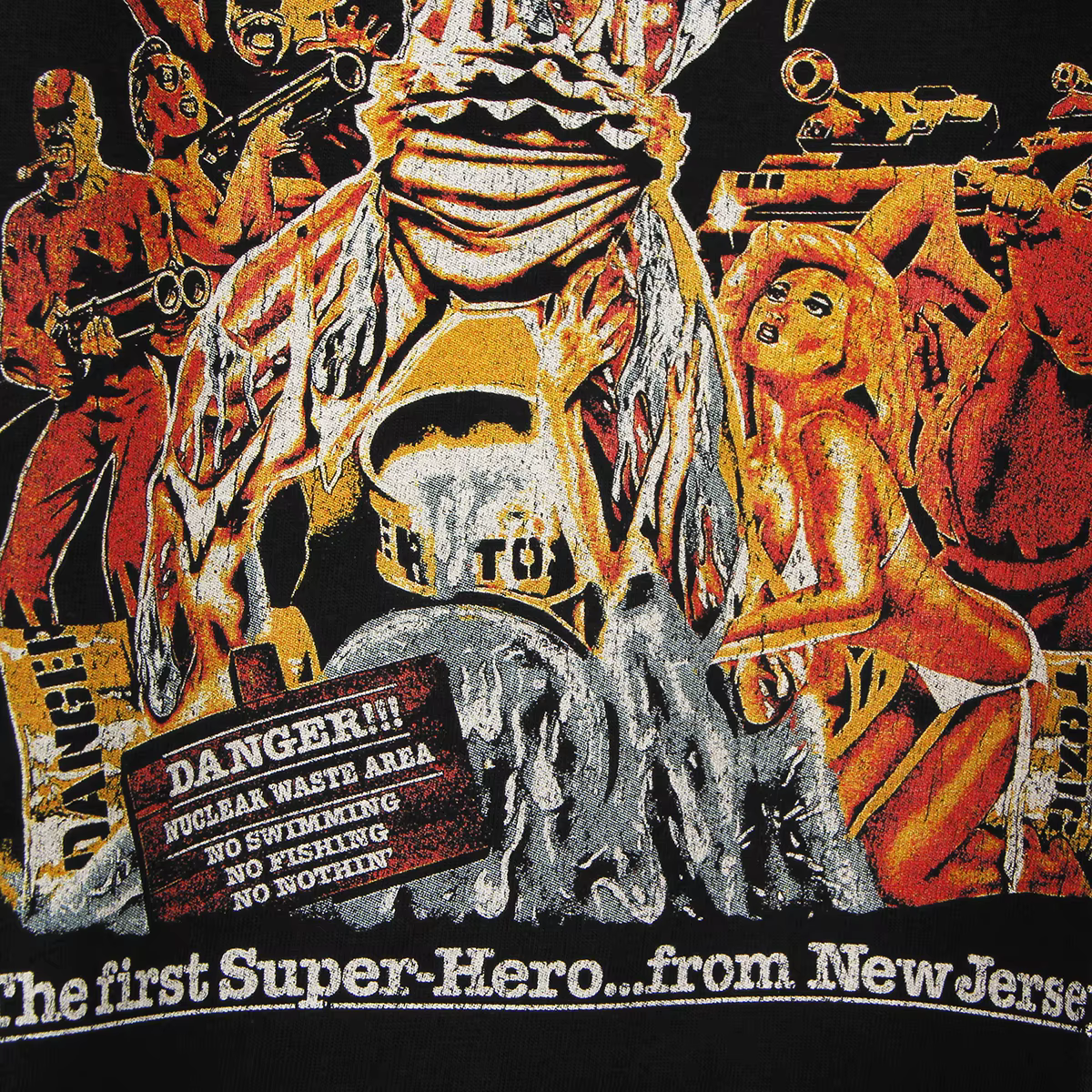 The Toxic Avenger t-shirt 80S culte horreur B film rue poubelle cerveau dommages unisexe graphique manches courtes coton imprimé chemises