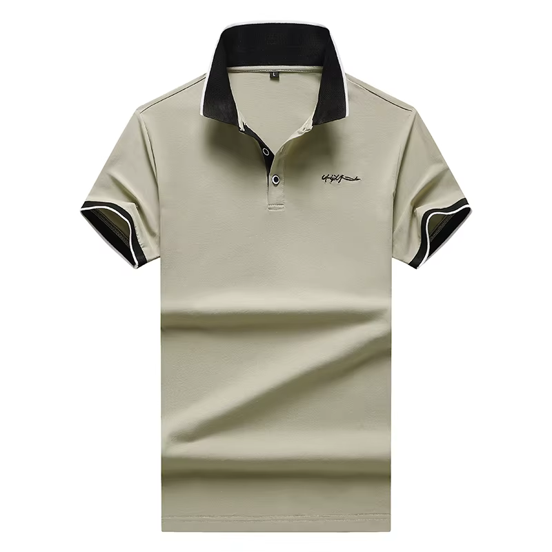 Polo de golf en coton pour homme