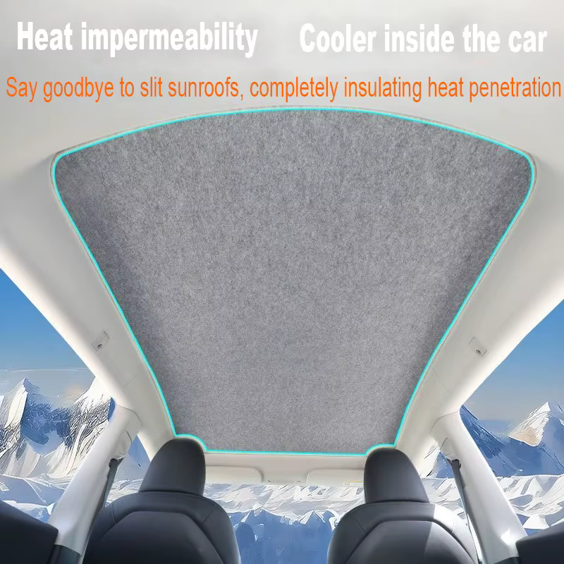 Pare-soleil de toit isolant pour Volkswagen Golf 2007~2009 2008 MK5, anti-UV, adsorption électrostatique, rideau de toit
