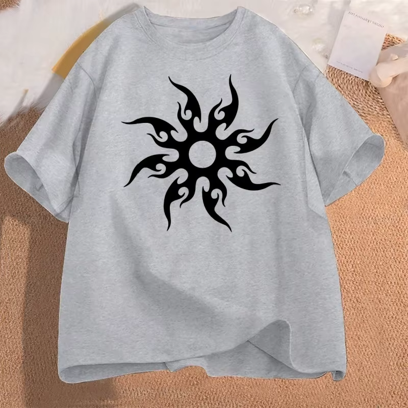 T-shirt Femme à manches décontractées