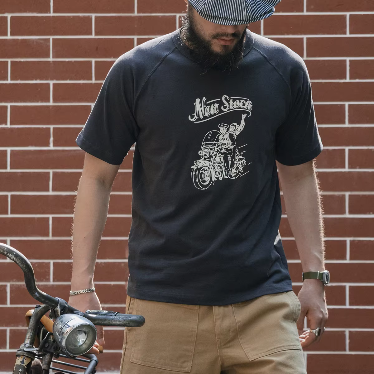 Rider-T-shirt à manches Leurs lan