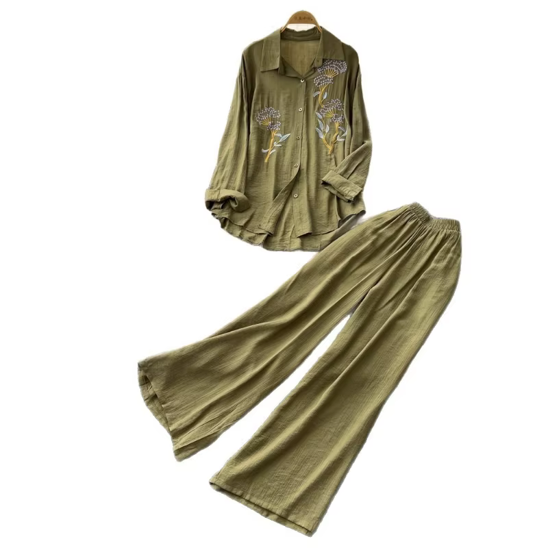Ensemble pantalon femme deux pièces