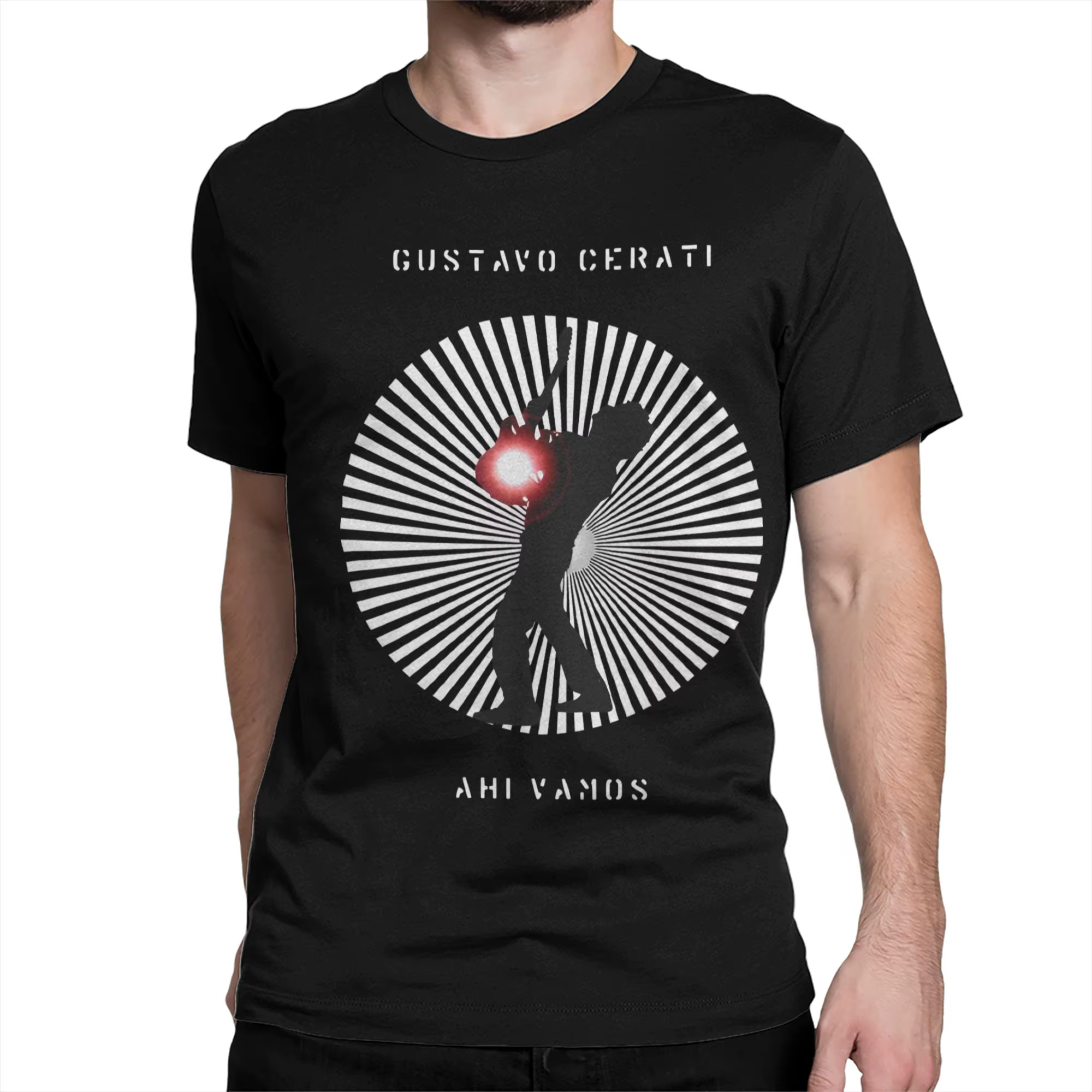 Gustavo Cerati Tour 2025 Album T-Shirt été coton t-shirts pour hommes Hip Hop T-Shirt décontracté chemise manches courtes haut t-shirts