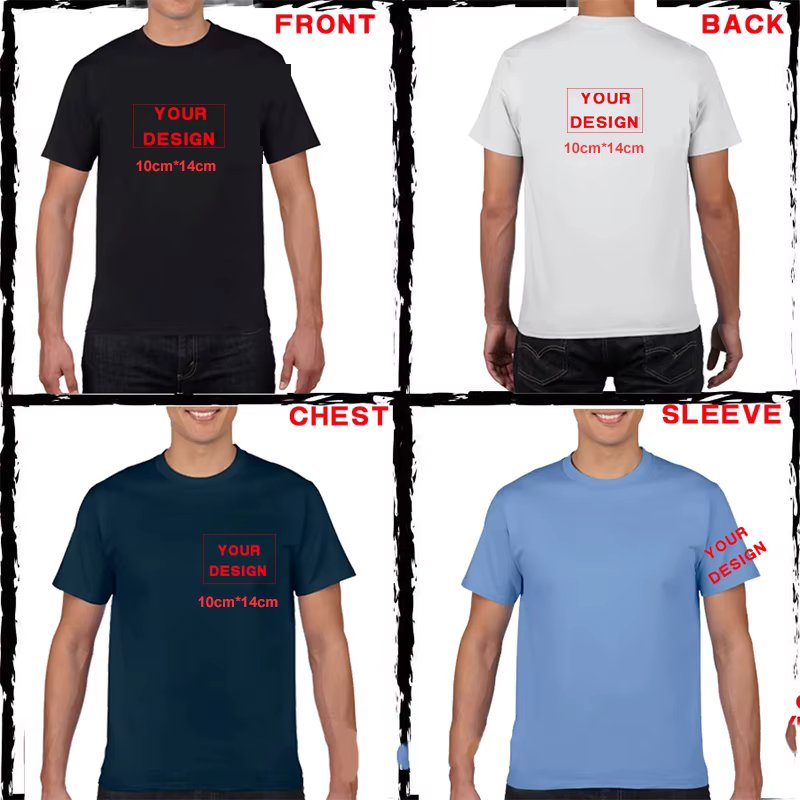 Ustom – t-shirt brodé de couleur rose
