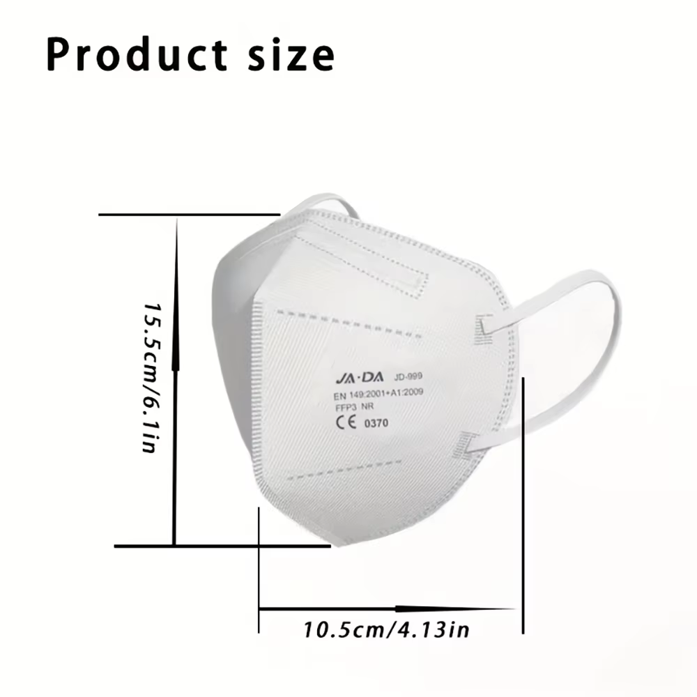 Masque facial FFP3 certifié CE UE