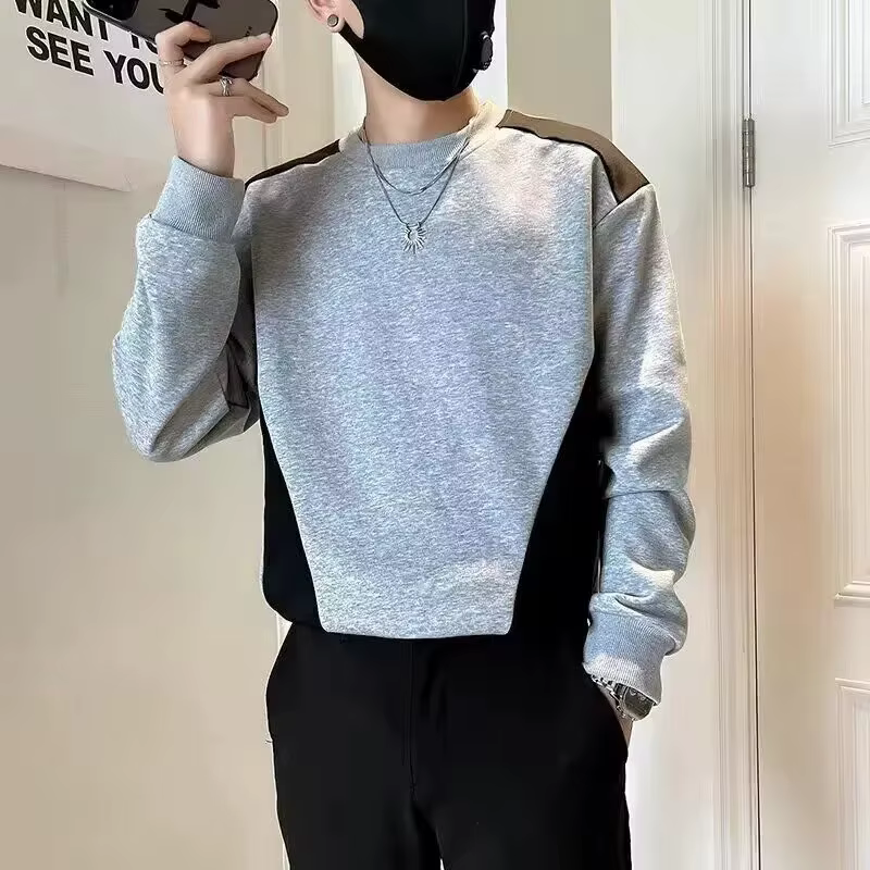 Sweat-shirt épissé pour hommes