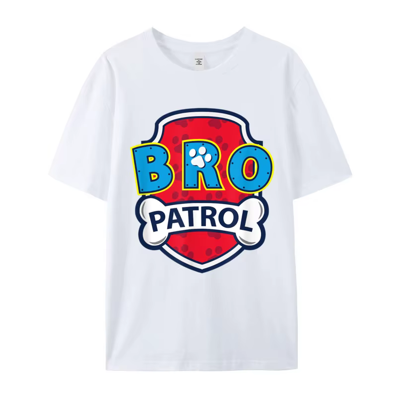 T-Shirt à Manches Courtes et Col Rond pour Homme