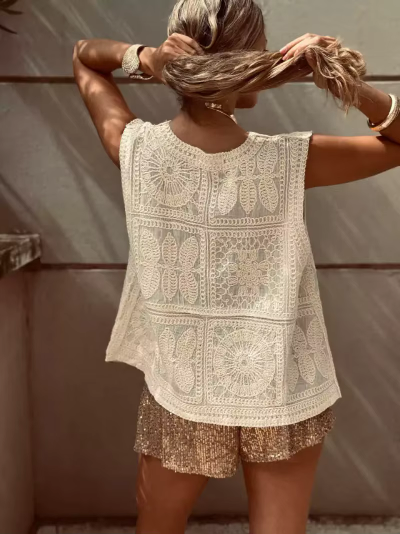 Canwedance – débardeur brodé style Boho