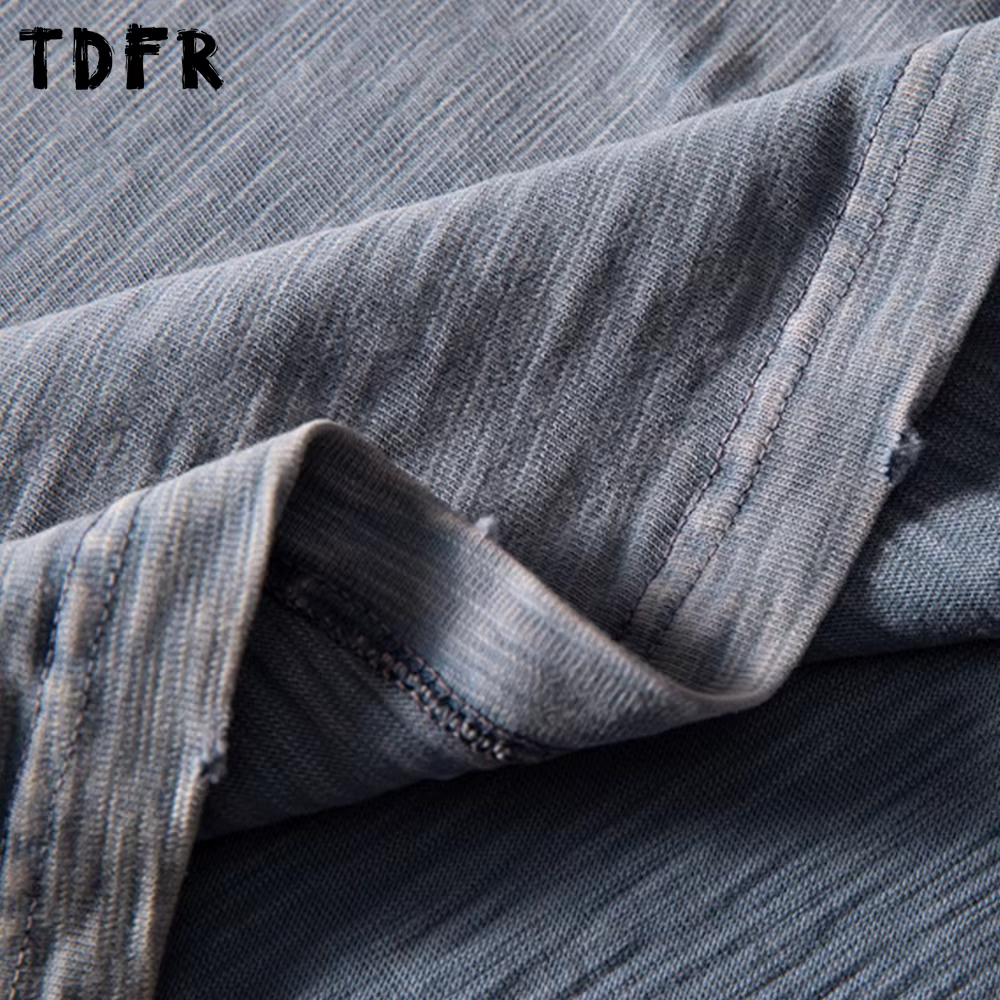 Haut à col rond Washed DistMurcia Precious pour hommes