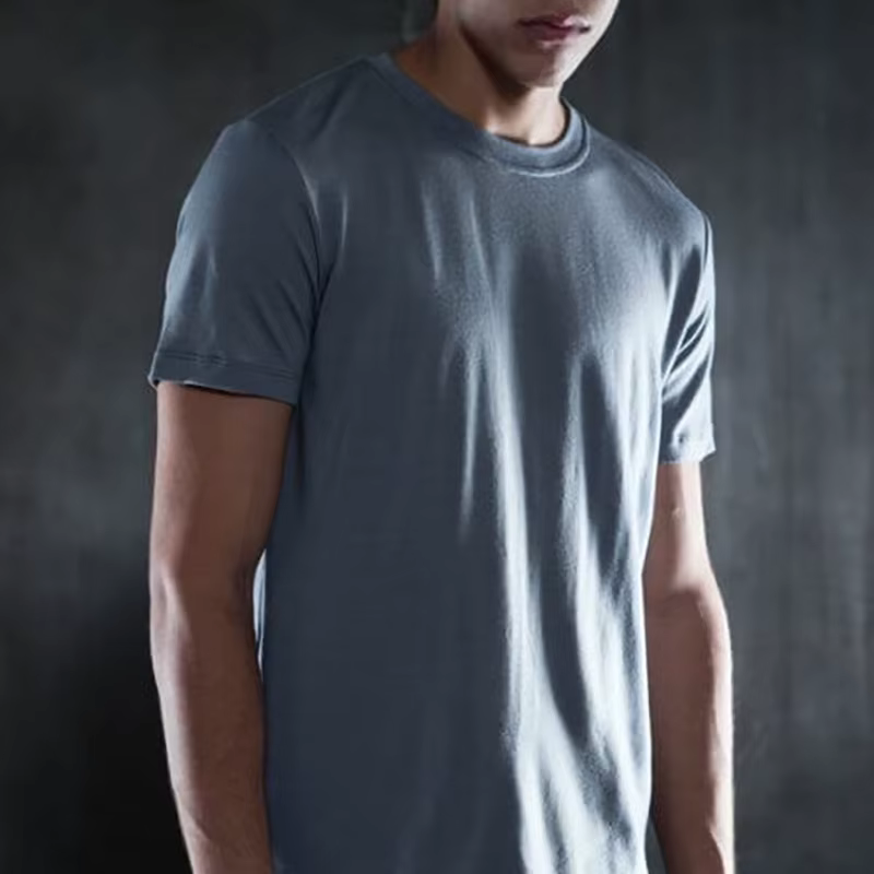 T-shirt de base pour homme 100 % laine mérinos super fine
