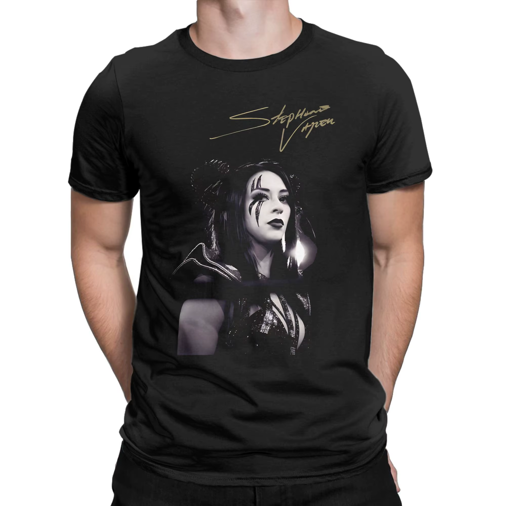 Stephanie Vaquer La Primera lutteur t-shirt pour hommes femmes imprimer t-shirts 100% coton vêtements