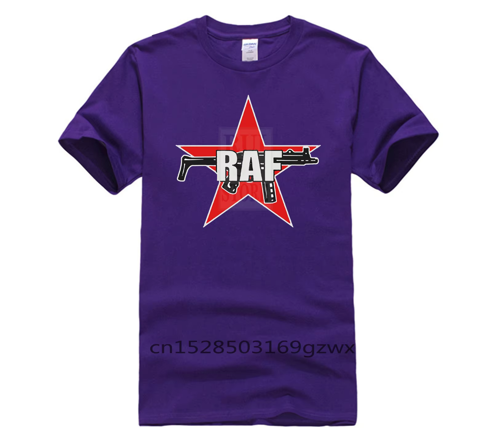 T-shirt blanc à manches courtes pour hommes